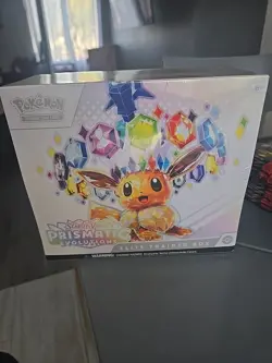 Pokemon TCG Scarlet Violet Prismatic Evolutions ETB Elite Trainer Box New Sealed - Image 1
