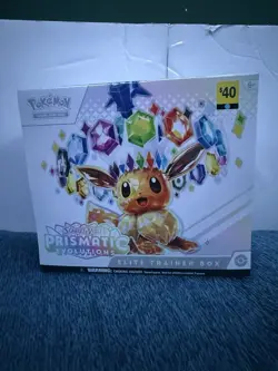 Pokemon TCG Scarlet & Violet Prismatic Evolutions Elite Trainer Box ETB NEW - Image 1