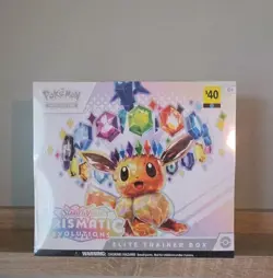 SEALED NEW Pokemon TCG Scarlet Violet Prismatic Evolutions Elite Trainer Box ETB - Image 1