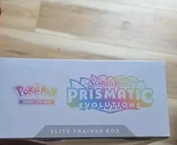 SEALED NEW Pokemon TCG Scarlet Violet Prismatic Evolutions Elite Trainer Box ETB - Image 4