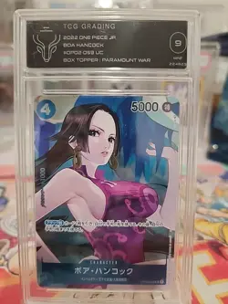 One Piece JP Boa Hancock UC Box Topper #OP02-059 UC Paramount War TCG 9 - Image 2