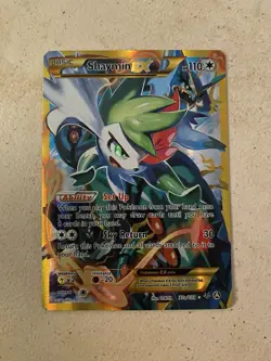 Pokemon Shaymin EX 77a/108 XY Alternate Art Promo 2017 English Pokemon Card - Image 1
