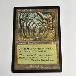 MTG - Gaea's Cradle - Urza's Saga REG / LP MAGIC THE GATHERING - Image 1