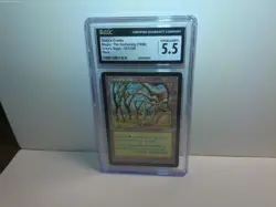 MTG Gaea's Cradle Urza's Saga CGC Graded 5.5 - Image 1