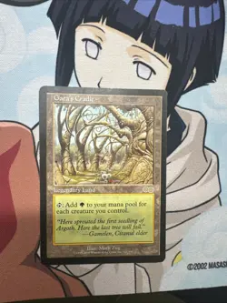 Magic The Gathering MTG Gaea's Cradle Urza's Saga Heavily Played - Image 1
