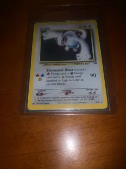 Pokemon Card Lugia (element blast) 90HP Highly for advanced collectors Add today - Image 1