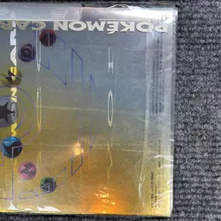 Pokemon Card Neo Premium File Binder Gold Foil Japanese 2000 Sealed with 9 Cards - Image 5