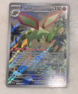 Pokemon Flygon 101/094 IR 2025 Illustration Rare Me02: Phantasmal Flames NM TCG - Image 2