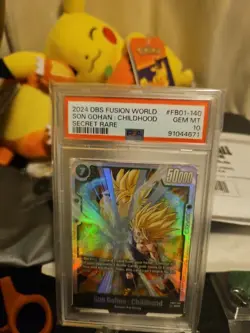 Dragon Ball Super Card Game Son Gohan : Childhood / Secret Rare #FB01-140... - Image 2