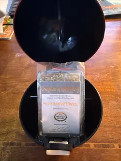 Sealed 23K Gold Plated, Limited Edition Pokemon Mewtwo Card In a Poke Ball ￼ - Image 3