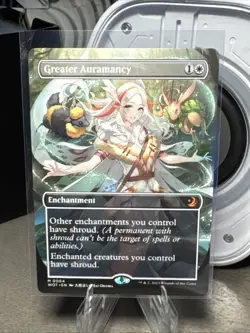 Greater Auramancy - Extended Art WOT NM MTG - Image 1
