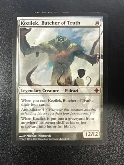 Kozilek, Butcher of Truth Rise of the Eldrazi Regular 6/248 MP JL - Image 1