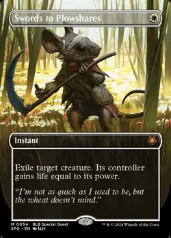 MTG Magic the Gathering Swords to Plowshares (54/80) Special Guests NM - Image 1
