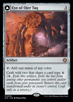 MTG Eye of Ojer Taq (15/401) The Lost Caverns of Ixalan Commander LP - Image 1
