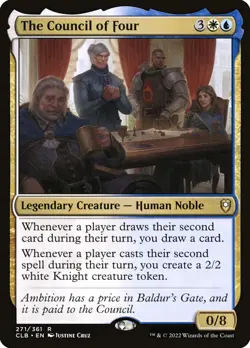 The Council of Four (271/1080) Commander Legends Battle for Baldur's Gate LP - Image 1
