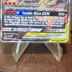 The Pokemon Company Reshiram & Charizard GX Promo TAG TEAM Holo SM201 270HP - Image 3