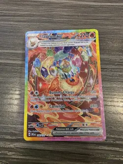 Pokemon Flareon ex 146/131 Prismatic Evolutions Special Illustration Rare NM/M! - Image 1