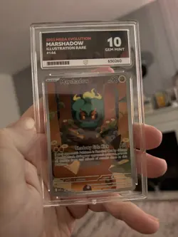 Pokemon TCG Marshadow Illustration Rare Ace 10 - Mega Evolution 146 - Image 1