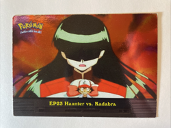 Haunter vs. Kadabra [Foil] #EP23 - 2000 Pokemon TV Animation Series 2 Blue Logo - Image 1