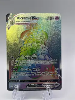 Alcremie VMAX Holo Secret Full Art Rare 73/72 Pokemon SWSH: Shining Fates - Image 1