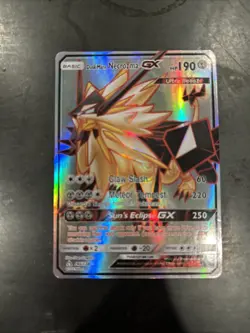 Pokemon TCG Dusk Mane Necrozma GX 145/138 Ultra Prism Full Art - Image 1