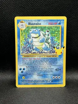 Blastoise 2/102 CLASSIC COLLECTION HOLO Celebrations Pokemon English 25th Foil - Image 1