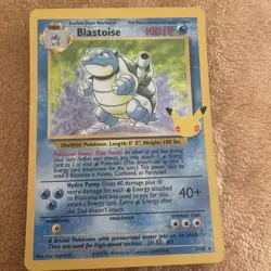 Pokemon Celebrations Blastoise 2/102 Classic Collection Holo Near Mint - Image 1