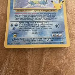 Pokemon Celebrations Blastoise 2/102 Classic Collection Holo Near Mint - Image 4