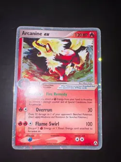 PSA 8 Pokemon 2006 Arcanine ex 83/92 Holo Legend Maker Eng NEARMINT+ - Image 2
