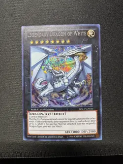 Legendary Dragon Of White Secret Rare 1St Edition WSUP-EN051 Yugioh NM-M - Image 4