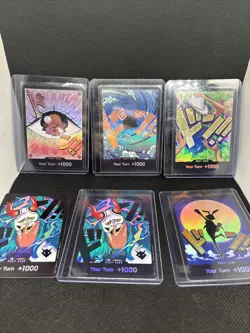 One Piece Holo Don Lot Of 6 All NM Pack Fresh - Image 1