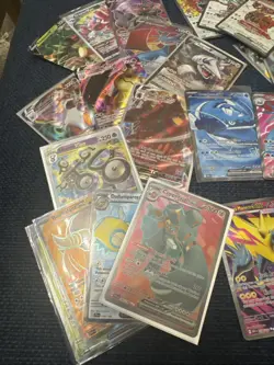Pokemon TCG Lot of 30+ Cards EX, GX, V, Full Art Holo Collection Rare - Image 2