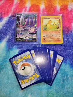 POKEMON TCG MYSTERY PACK 🔥 30 Card Lot PLUS 1 Holo & 1 Vintage Full Art V Gx Ex - Image 3