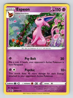 LP! Espeon SWSH174 SWSH: Sword & Shield Promo Cards Holo - Image 1