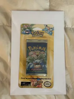 SEALED Pokemon 1999 Blister Booster Pack Venusaur HeavyU ShadowlessU WOTC - Image 1