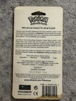 SEALED Pokemon 1999 Blister Booster Pack Venusaur HeavyU ShadowlessU WOTC - Image 3