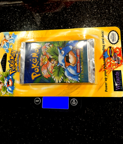 SEALED Pokemon 1999 Blister Booster Pack Venusaur HEAVY 34.05g ShadowlessU WOTC - Image 3