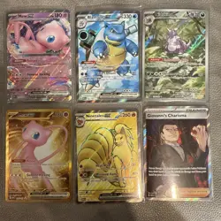 🔥Lot of 6x Pokemon 151 Scarlet & Violet IR, SIR, HR! Fresh Pulled Mint - Image 1