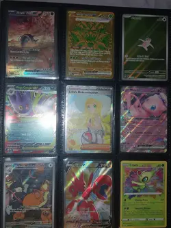 Pokemon TCG Mixed Lot Of 117 Nm (SIR,Ir, Dr, Ur, Hr, Tg ,V ,Vmax Promos) - Image 1