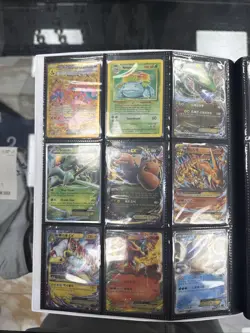 Pokemon Card Lot-396 Cards All HR SIR IR EX view Pictures Binder Included - Image 2