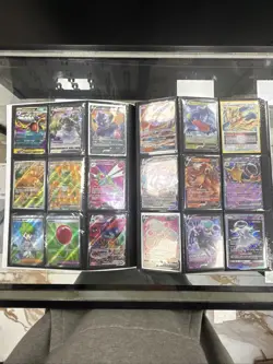 Pokemon Card Lot-396 Cards All HR SIR IR EX view Pictures Binder Included - Image 4