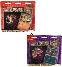 Pokemon Ascended Heroes Tech Sticker Collection Set of 2 Brand New Sealed - Image 1