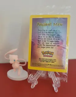 Ancient Mew SEALED Pokemon 2000 Movie Promo Holo Card - RARE Near Mint - Image 2