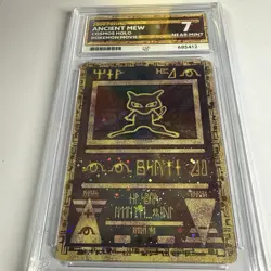 Pokemon TCG Ancient Mew 2000 Holo Card Cosmos Movie Promo Ace Near Mint 7 - Image 2