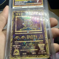 Pokemon TCG Ancient Mew 2000 Holo Card Cosmos Movie Promo Ace Near Mint 7 - Image 3