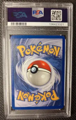 Pokemon Gengar 5/62 Unlimited Fossil Holo - PSA 7 - Image 2