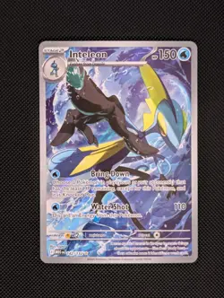 Inteleon Holo Illustration Rare Card 142/132 Me01: Mega Evolution - Image 1