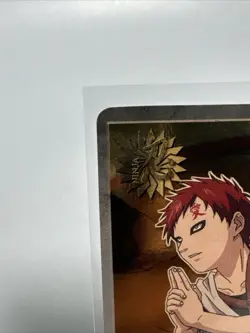 2002 SHONEN JUMP'S NARUTO #112 GAARA OF THE DESERT TCG NM Card Rare Gold Foil - Image 3