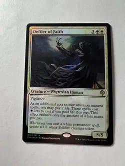 MTG Defiler of Faith Dominaria United 016/281 Regular Rare - Image 1