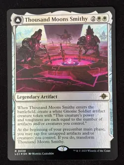 1x MTG Thousand Moons Smithy (Foil) - The Lost Caverns of Ixalan (LCI) #39 - Image 1